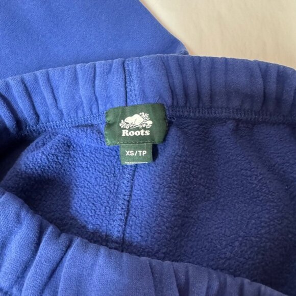 Roots Sweat Pant Zip Up Pockets Men Blue XS - Picture 3 of 6